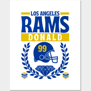 Los Angeles Rams Donald 99 Edition 2 Posters and Art